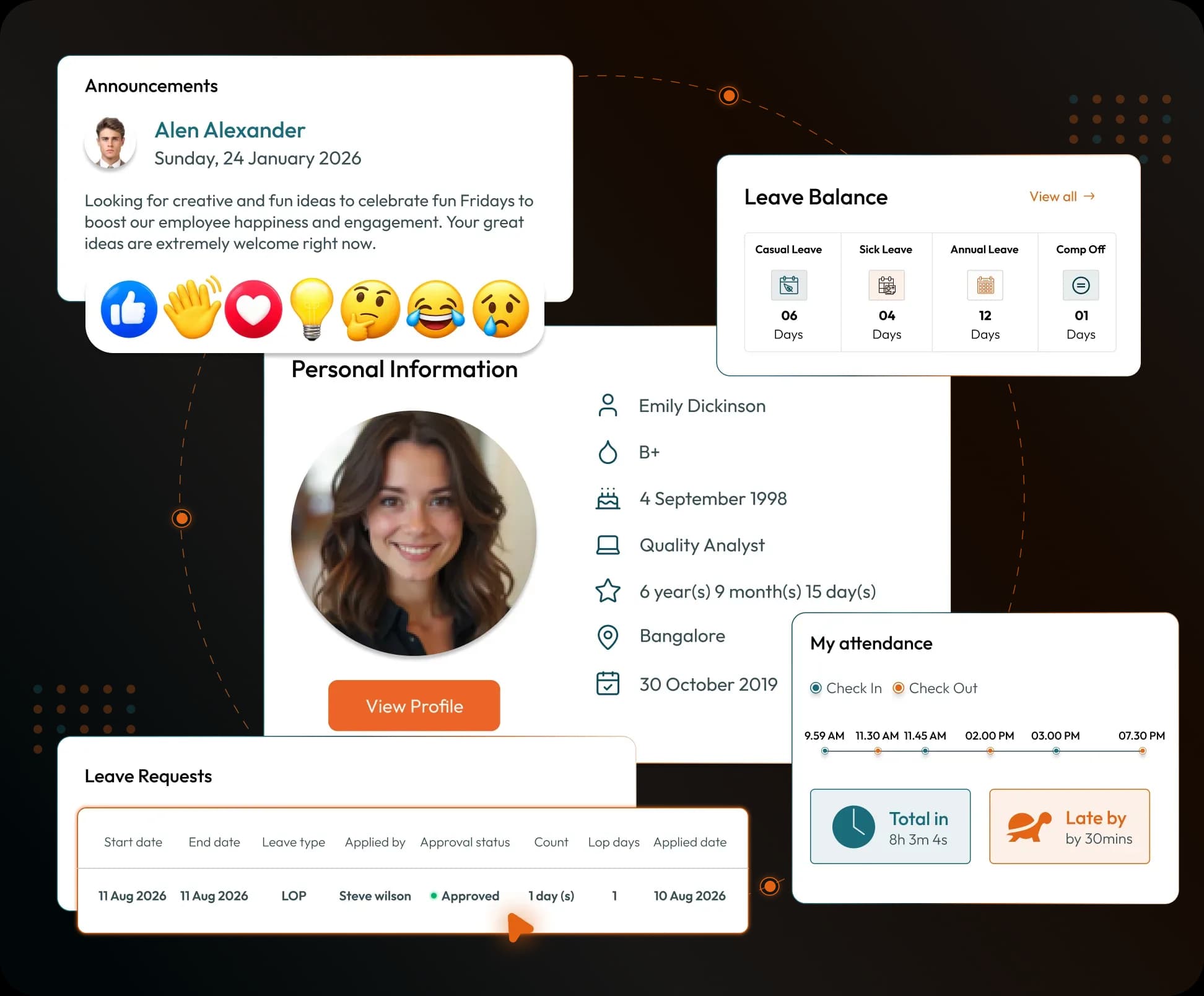 Employee Self-Service Portal
