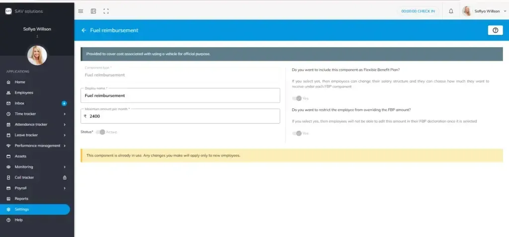 officeportal help Fuel Reimbursement