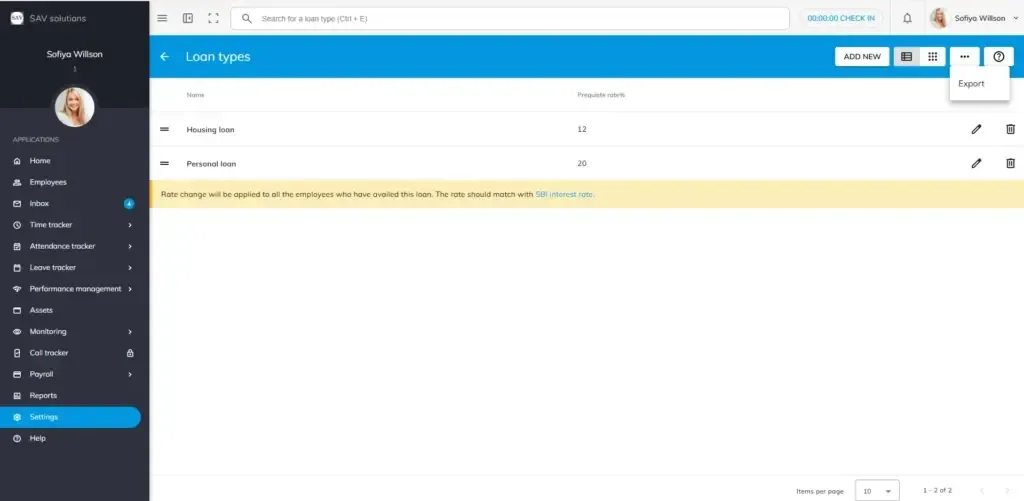 officeportal help loantypes 1
