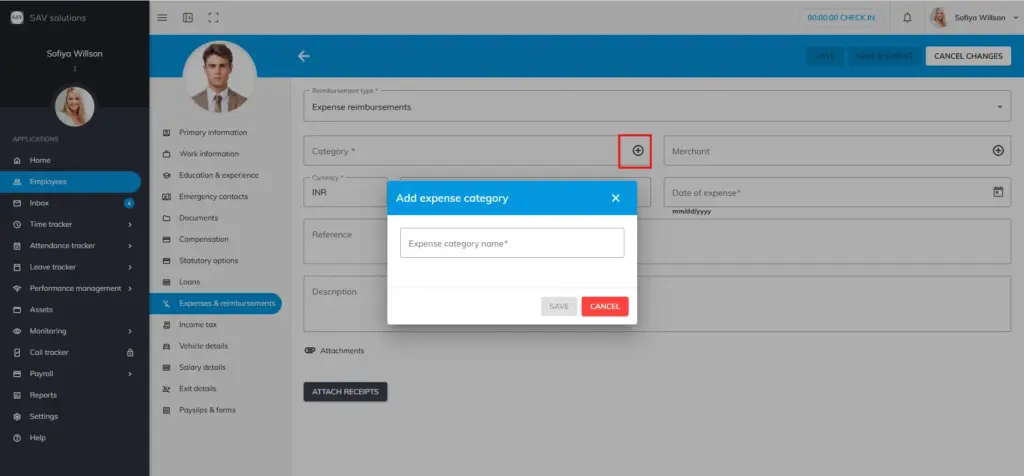 officeportal help expense reimbursement 2