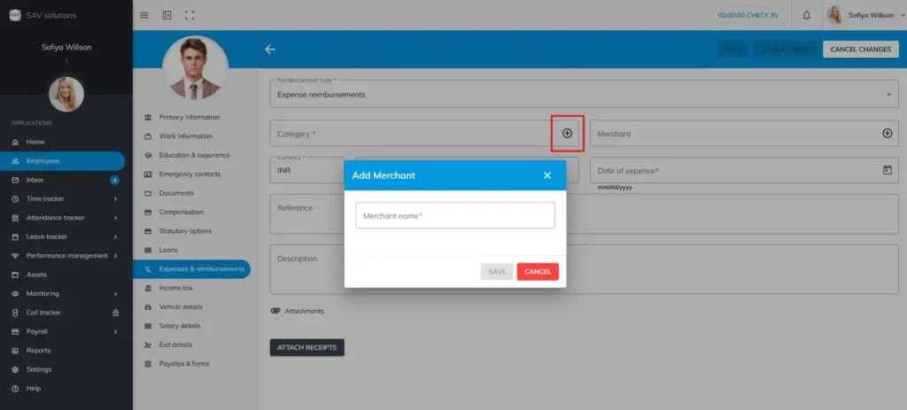officeportal help expense reimbursement 3