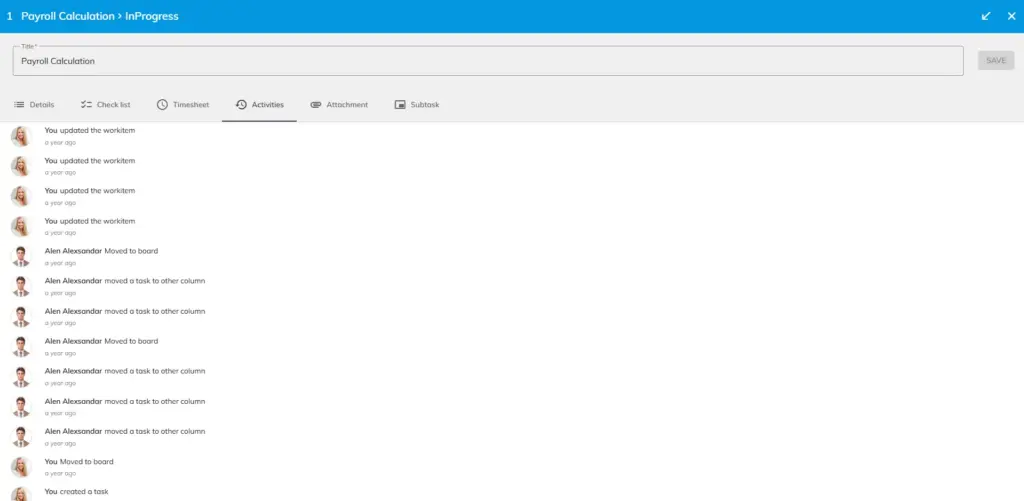 officeportal help task activities 1