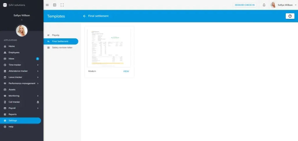 officeportal help final settlement template 1