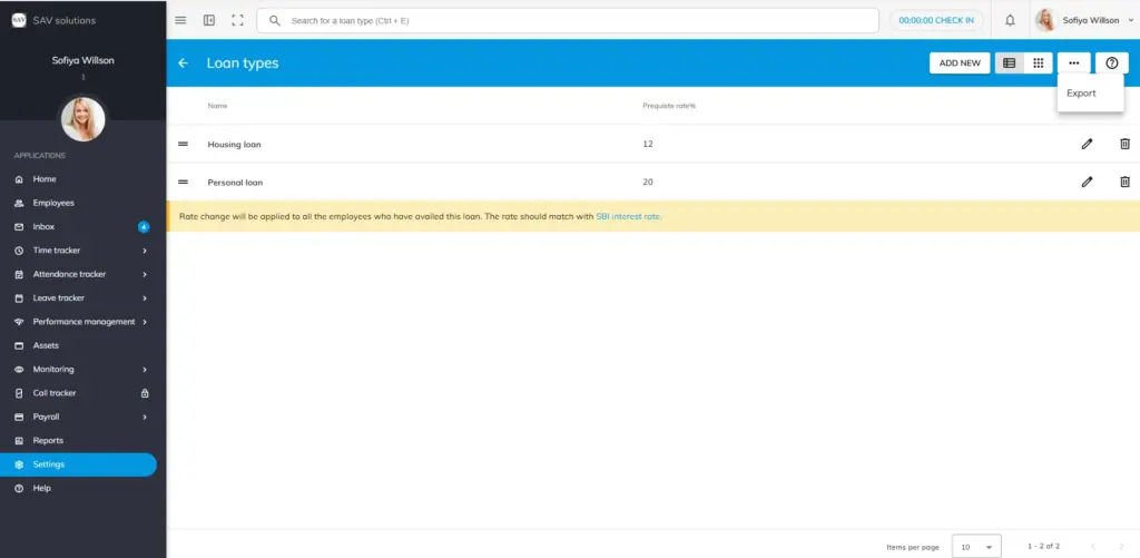 officeportal help loantypes 1