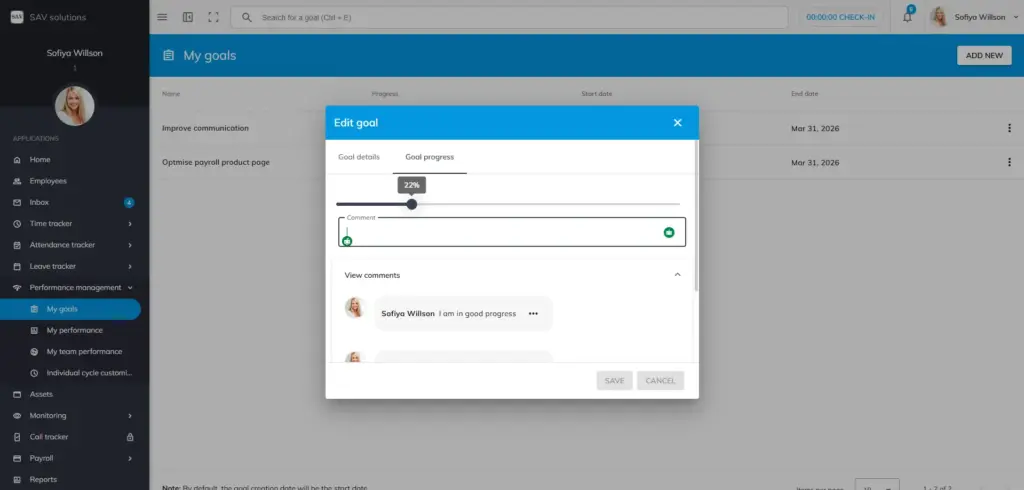officeportal help my goals 3