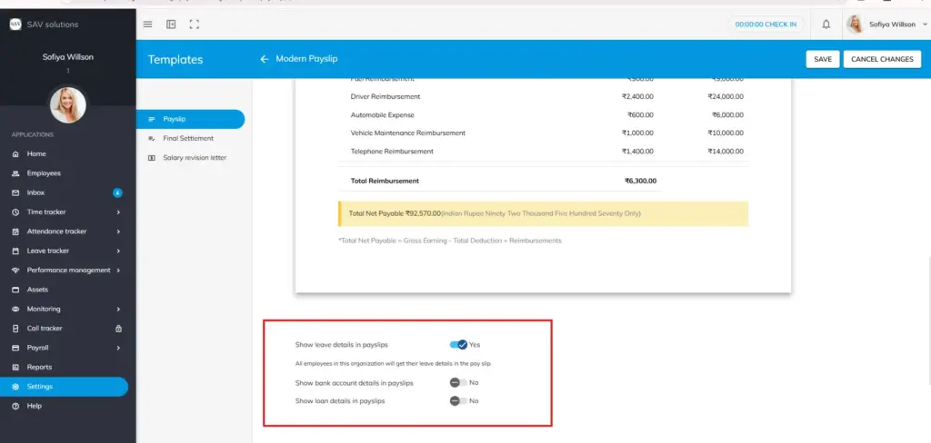 officeportal help payslip template 3